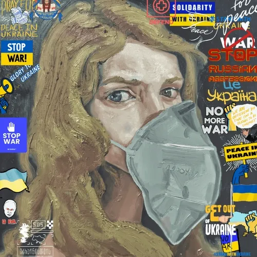 Portrait of a Ukrainian girl - High Resolution Digital Art by Big Comic
