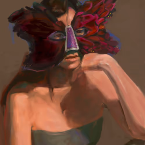 Digital Portrait - High Resolution Digital Art by Big Comic