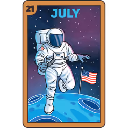 JUL21 - Bronze Guba - Man Walks On The Moon