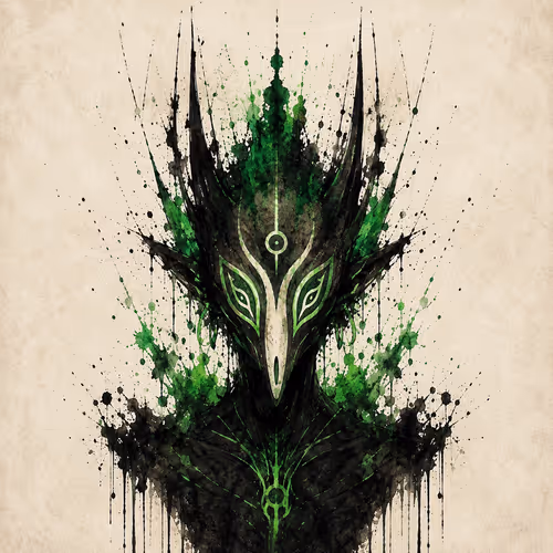 Inkblot 196