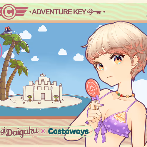 DigiDaigaku Genesis Adventure Key Castaways #289 - Frannie