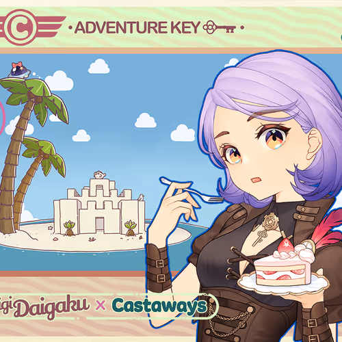 DigiDaigaku Genesis Adventure Key Castaways #1157 - Nami