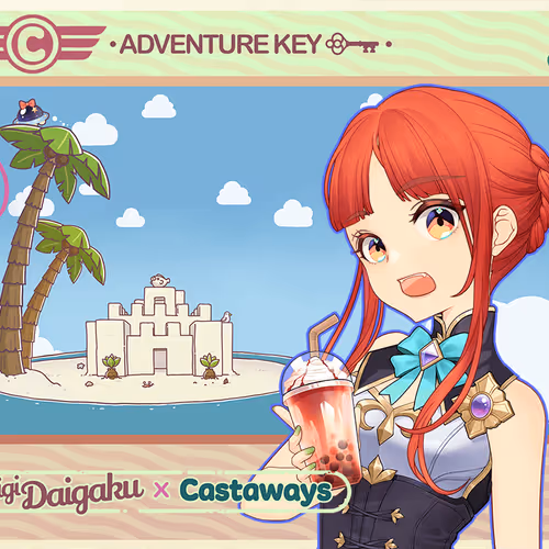 DigiDaigaku Genesis Adventure Key Castaways #1572 - Blossom