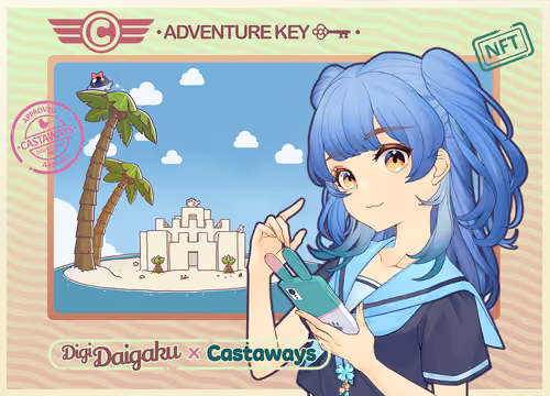 DigiDaigaku Genesis Adventure Key Castaways #2003 - Arianna