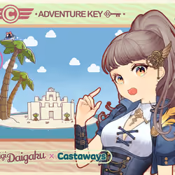 DigiDaigaku Genesis Adventure Key Castaways #1614 - Collins