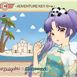 DigiDaigaku Genesis Adventure Key Castaways #171 - Queen