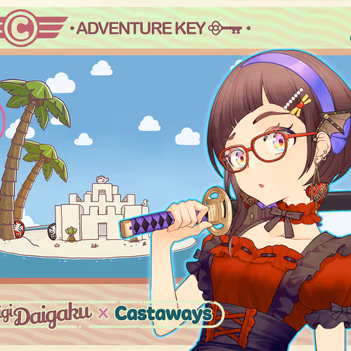 DigiDaigaku Genesis Adventure Key Castaways #1242 - Harlow