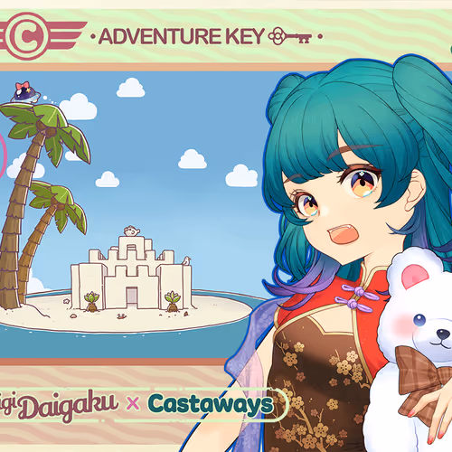 DigiDaigaku Genesis Adventure Key Castaways #1685 - Macie