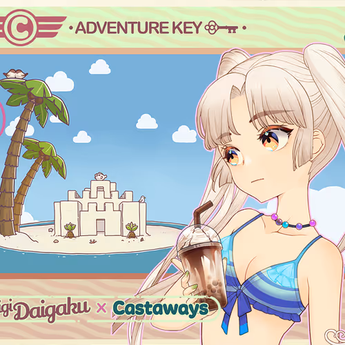 DigiDaigaku Genesis Adventure Key Castaways #116 - Taylor