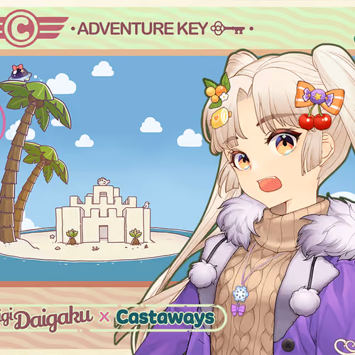 DigiDaigaku Genesis Adventure Key Castaways #1438 - Delphi