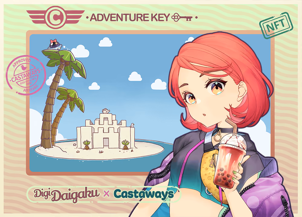 DigiDaigaku Genesis Adventure Key Castaways #1983 - Nayeli