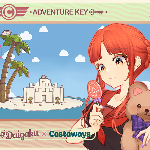 DigiDaigaku Genesis Adventure Key Castaways #406 - Ember