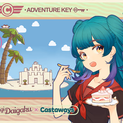 DigiDaigaku Genesis Adventure Key Castaways #1106 - Midori