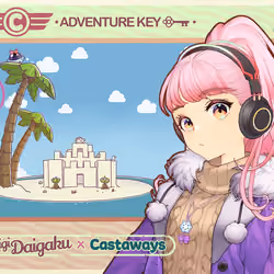 DigiDaigaku Genesis Adventure Key Castaways #1585 - Parker