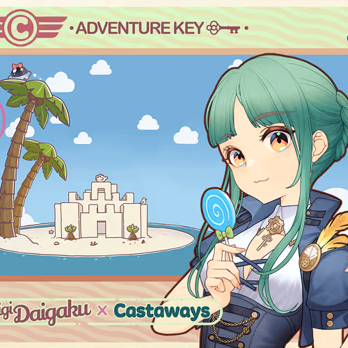 DigiDaigaku Genesis Adventure Key Castaways #1283 - Islay