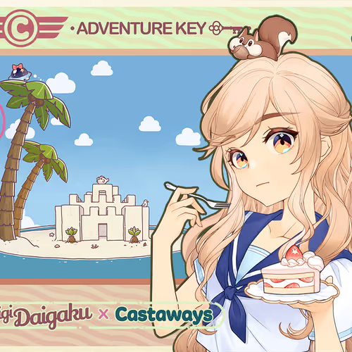 DigiDaigaku Genesis Adventure Key Castaways #1698 - Levelle