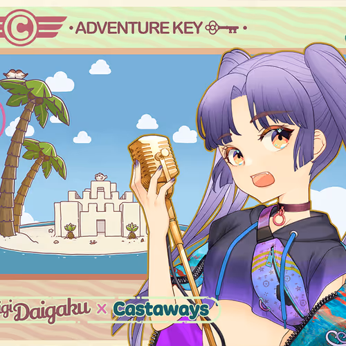 DigiDaigaku Genesis Adventure Key Castaways #911 - Zoella