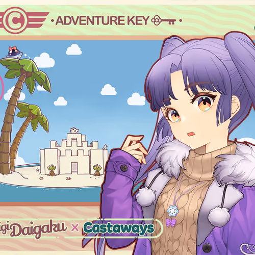 DigiDaigaku Genesis Adventure Key Castaways #1086 - Auli