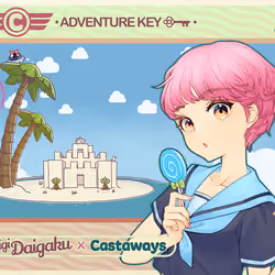 DigiDaigaku Genesis Adventure Key Castaways #110 - Adelaide