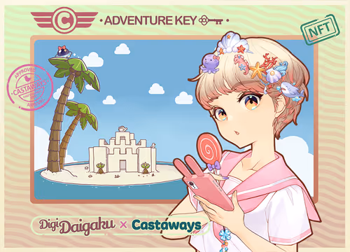 DigiDaigaku Genesis Adventure Key Castaways #1998 - Myaa
