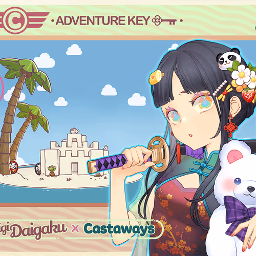 DigiDaigaku Genesis Adventure Key Castaways #909 - Nuan