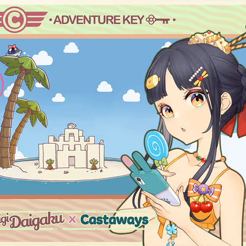 DigiDaigaku Genesis Adventure Key Castaways #1074 - Hiroe