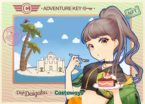 DigiDaigaku Genesis Adventure Key Castaways #1993 - June
