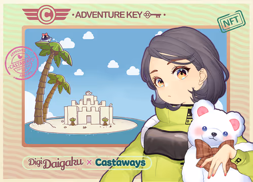 DigiDaigaku Genesis Adventure Key Castaways #1972 - Monroe