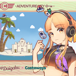 DigiDaigaku Genesis Adventure Key Castaways #1206 - Peta