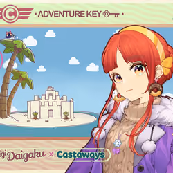 DigiDaigaku Genesis Adventure Key Castaways #856 - Kiho