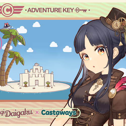 DigiDaigaku Genesis Adventure Key Castaways #1984 - Kailin