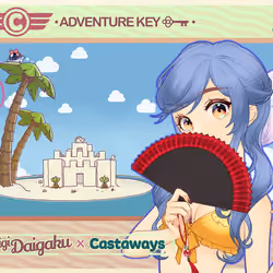 DigiDaigaku Genesis Adventure Key Castaways #1439 - Haven