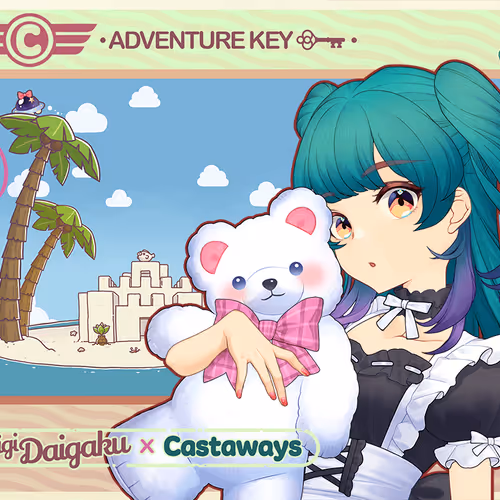 DigiDaigaku Genesis Adventure Key Castaways #654 - Amiyah