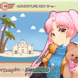 DigiDaigaku Genesis Adventure Key Castaways #1724 - Bay
