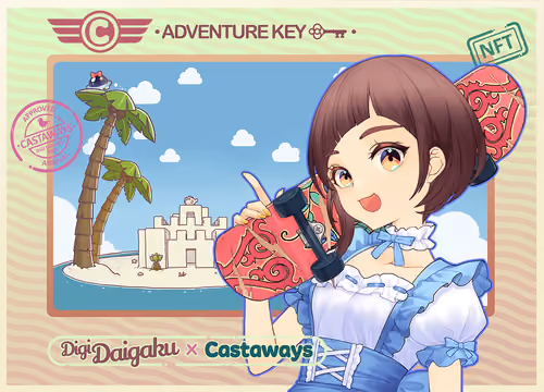 DigiDaigaku Genesis Adventure Key Castaways #1976 - Dawn