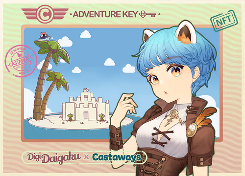 DigiDaigaku Genesis Adventure Key Castaways #1986 - Ramona
