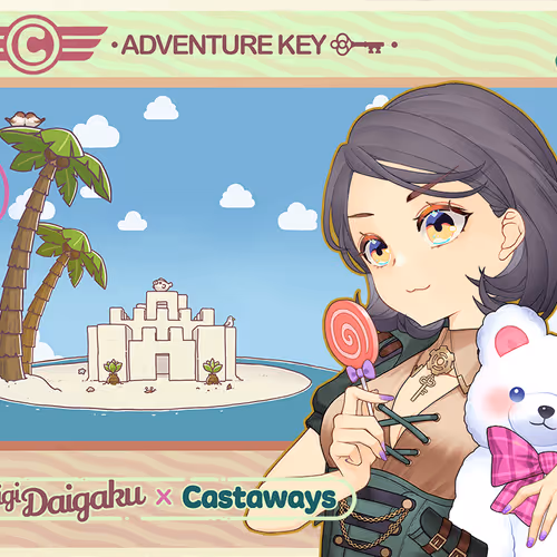 DigiDaigaku Genesis Adventure Key Castaways #894 - Corin