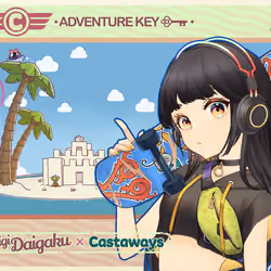 DigiDaigaku Genesis Adventure Key Castaways #2000 - Macy
