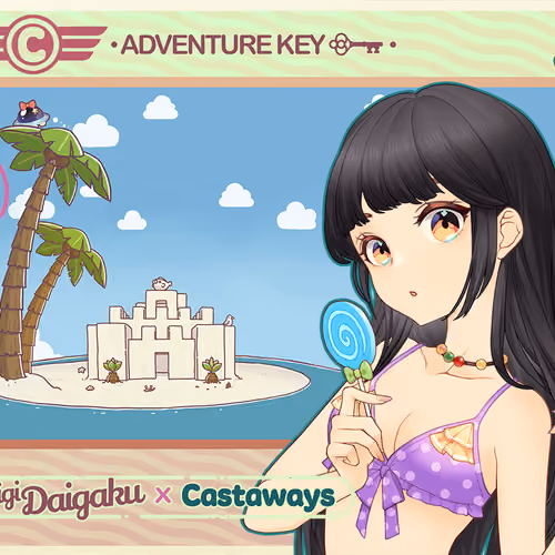 DigiDaigaku Genesis Adventure Key Castaways #1286 - Amaya