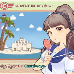 DigiDaigaku Genesis Adventure Key Castaways #1521 - Erica