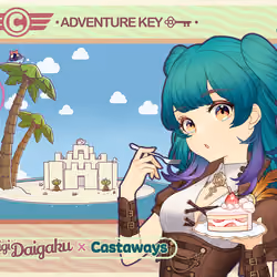 DigiDaigaku Genesis Adventure Key Castaways #1678 - Michaela