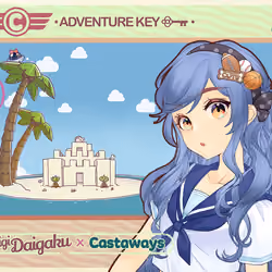 DigiDaigaku Genesis Adventure Key Castaways #1288 - Chizuru
