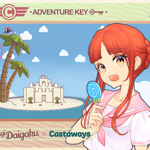 DigiDaigaku Genesis Adventure Key Castaways #873 - Masako