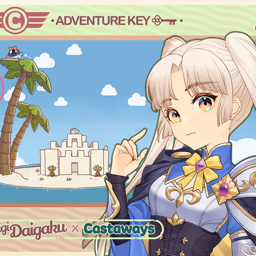 DigiDaigaku Genesis Adventure Key Castaways #1189 - Juliet