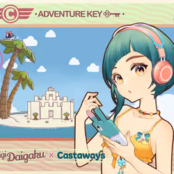 DigiDaigaku Genesis Adventure Key Castaways #652 - Hanna
