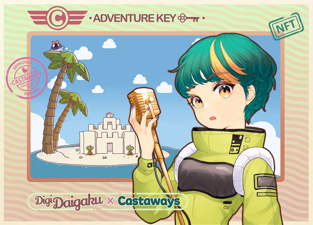 DigiDaigaku Genesis Adventure Key Castaways #2001 - Irma