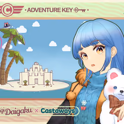DigiDaigaku Genesis Adventure Key Castaways #1320 - Valeria