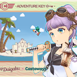 DigiDaigaku Genesis Adventure Key Castaways #1804 - Stefani
