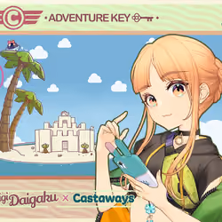 DigiDaigaku Genesis Adventure Key Castaways #666 - Makenna