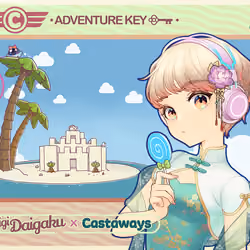 DigiDaigaku Genesis Adventure Key Castaways #421 - Electra